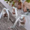 PERLES DE PLUIE METALLISEES ROSE GOLD - LOT DE 300