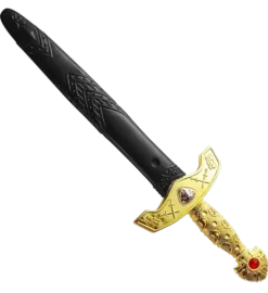 Épée Royale avec Pierres et Fourreau – 45 cm