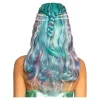 Perruque de Princesse des Mers avec Perles