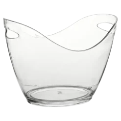 Petit seau à champagne transparent - 27cm