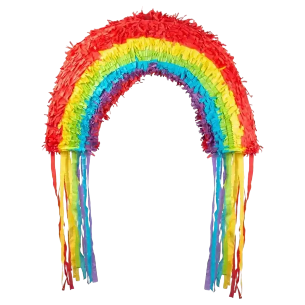 Piñata arc-en-ciel - 58 cm