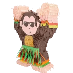 Piñata singe - À frapper - 39,5 cm