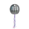 Piñata à Tirer Boule Disco – Piñata Anniversaire Disco Ø 30 cm