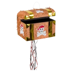 Piñata à tirer Coffre au trésor