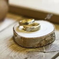 20 pièces de table en bois, diamètre 4.5-6.5cm