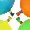 Pince en Couleur pour Fermeture de Ballon - Lot de 50
