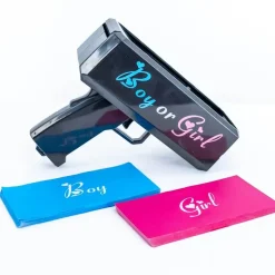 Pistolet à Billets -Boy or Girl - 100 Faux Billets Inclus