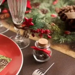 Pot rond en verre cadeaux invités - 5,5x6cm