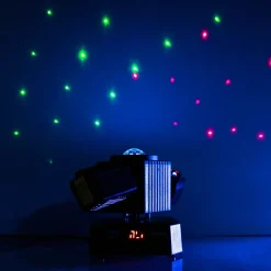 Projecteur multifonction 50 W – UFO Wing BoomTone DJ – LED + LASER + stroboscope + faisceaux, pilotable en DMX