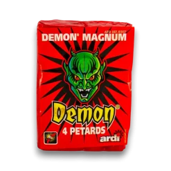 Pétard DÉMON® MAGNUM ( Mammouth 3 ) (paquet de 4)