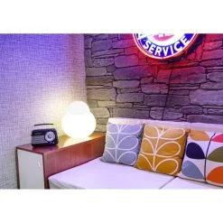 Radio Vintage Autonome avec Bluetooth USB & FM 30W Noir
