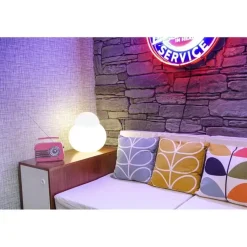 Radio Vintage Autonome avec Bluetooth USB & FM 30W Rose
