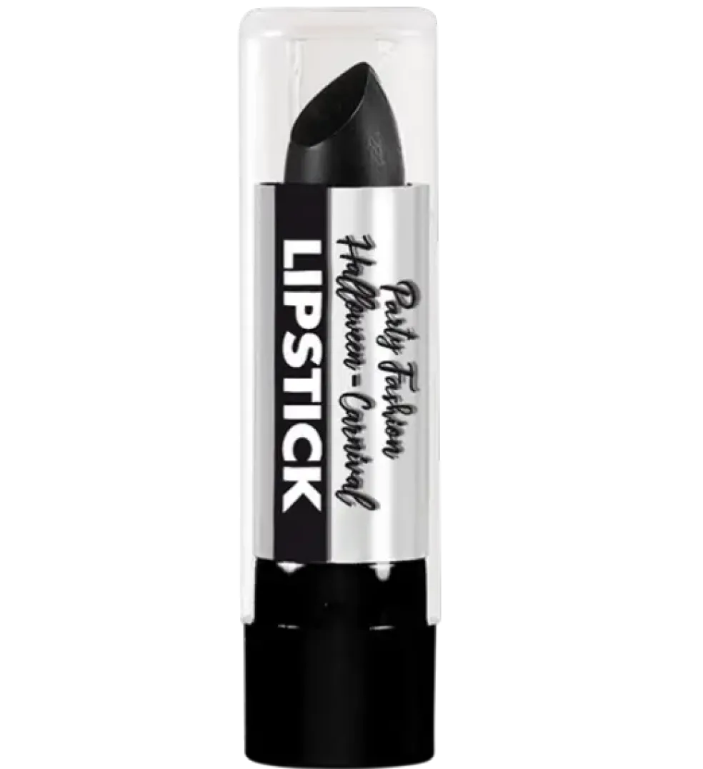 Rouge à lèvres Noir – Maquillage visage Halloween Carnaval – 6 ml