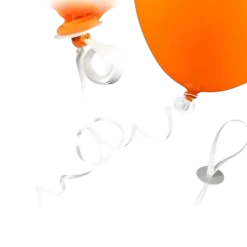 Ruban Blanc pour fermeture de Ballon 120cm
