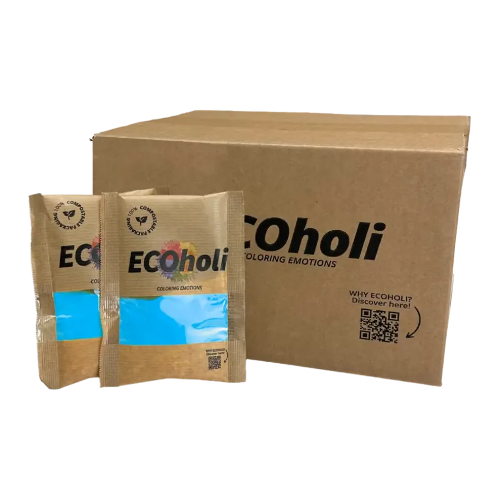 Sachet de poudre Holi Bleu - 75g