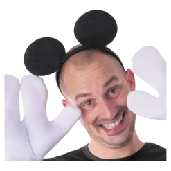 Serre Tête Souris Noir