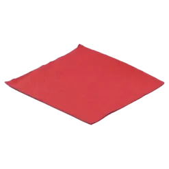Serviette Cocktail Micro Point 20x20cm Rouge (Lot de 100)