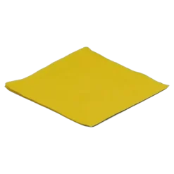 Serviette Cocktail Micro Point 20x20cm Jaune (Lot de 100)