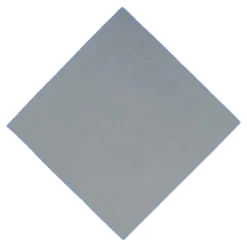 Serviette Point à Point 38x38cm Gris Argent (Lot de 40)