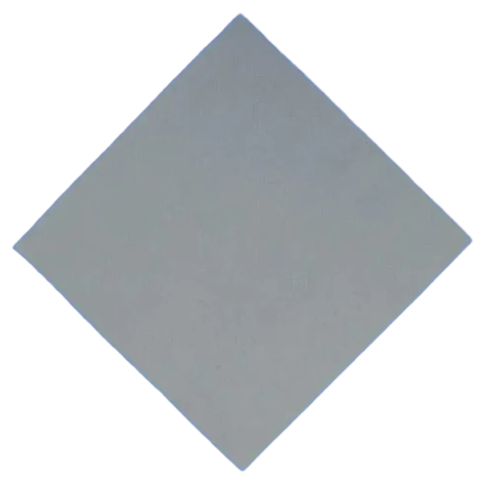 Serviette Point à Point 38x38cm Gris Argent (Lot de 40)