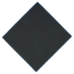 Serviette Point à Point 38x38cm Noire (Lot de 40)