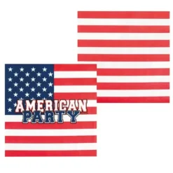 Serviettes "American party" (lot de 20)