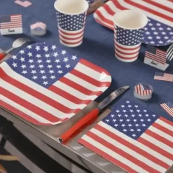 Serviette USA - Lot de 20