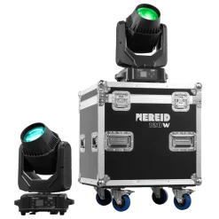 Set de 2 Lyres Beam "NEREID120W" – étanches IP65 avec flight-case