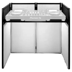 Stand avec Façade pour DJ - BoomTone DJ - DJ Desk White
