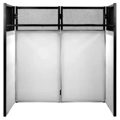 Stand avec Façade pour DJ - BoomTone DJ - DJ Desk White