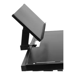 Stand "DJ STATION" – hauteur réglable 68–92cm, tablette PC intégrée