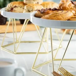 Support pour Plateau Doré - 16.5cm x 13cm