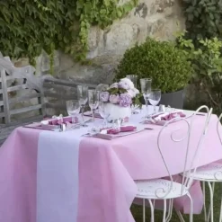 Tapis de cérémonie rose - 15m x 100cm