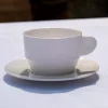 Tasse à Double Expresso Blanche 16,6cl - Lot de 6
