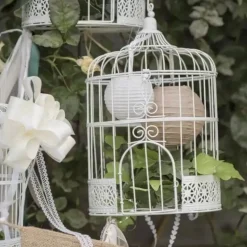 Tirelire Cage Blanche