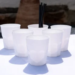 Verre à Cocktail - Blanc - PP - 35cl (Lot de 20)