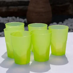 Verre à cocktail vert 35cl (Lot de 20)