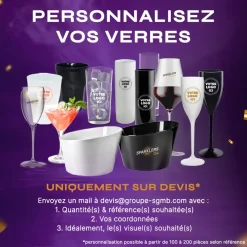Verre Mojito Blanc 33cl