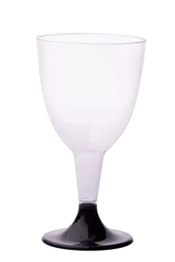 Verres à Vin Réutilisables 18 cl Pied Noir – Verres Événement