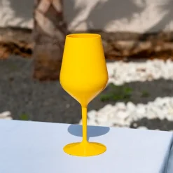 Verre à vin WINE COCKTAIL Jaune 47cl (Tritan)