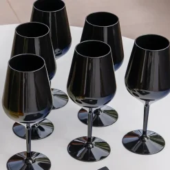 Verre à vin WINE COCKTAIL noir 47cl (Tritan)