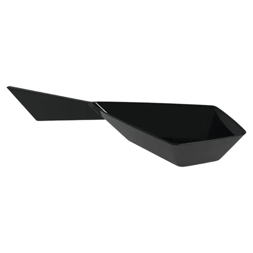 Verrine Diamond en plastique noir - Lot de 30